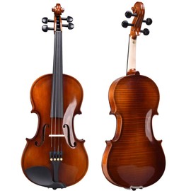 Aileen 4/4 Violin for Beginners, Violin Full Size Adult, Violin for Children Teenager with Tuner and Instruction Manual