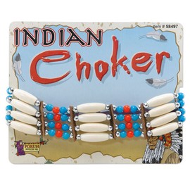 Deluxe Indian Choker - Pack of 1, Multicolor Costume Accessory, Perfect for Themed Parties, Cosplay & More