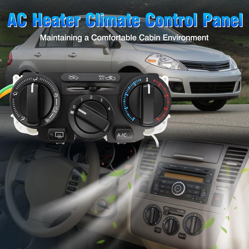 RAGBUSCLE AC Heater Climate Control Module, 1 PC Car 14