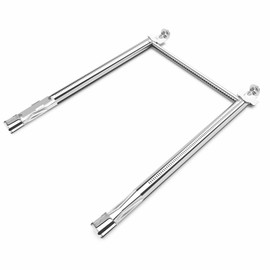 Utheer 69785 18 Inch Grill Burner for Weber Spirit I & II 200 Series, Spirit E-210 E-220, Spirit S-210 S-220 Gas Grills with Up Front Controls, 304 Stainless Steel Weber Replacement Parts