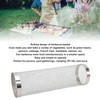 Stainless Steel Rolling Grilling Basket Wire Mesh Cylinder Grill Basket
