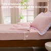 Aimuan Zipper Bedding Twin Zip Up Bedding Set Pink Checked