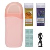 Wax Roller Kit 40W Roller Waxing Kit with 2pcs 100ml