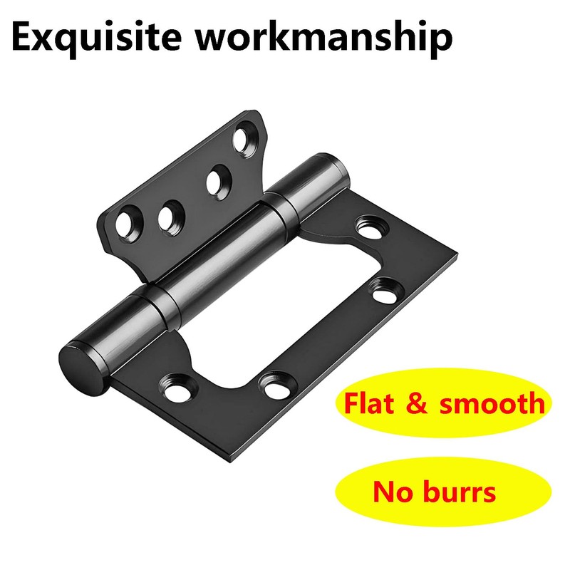 Qrity 4 Pieces Door Hinges, 4 Inch Home 100mm Door