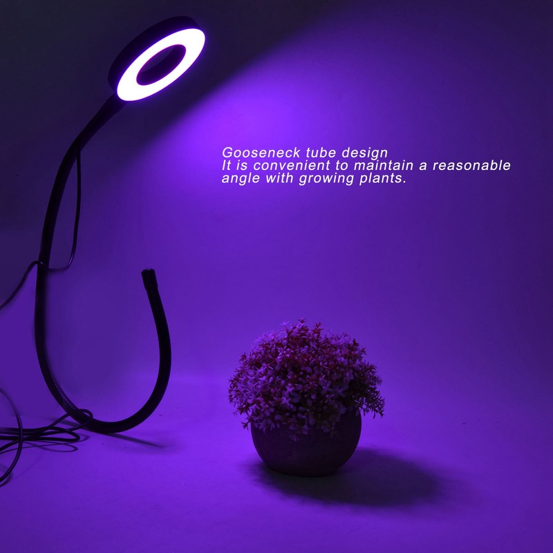 LED Plant Growth Light Full Spectrum Adjustable USB Powered Growth