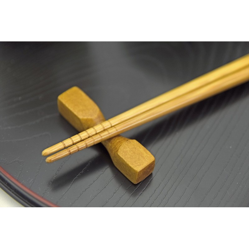 Aoba Chopsticks Dishwasher-Safe, Natural Wood, Susu Bamboo, Wild Rabbit, 5