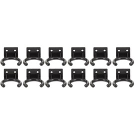 Milisten 12 Pcs Microphone Hook Microphone Hanger Hook Multiple Mic Holder Mic Stand Wired Microphone Wall Hangers Products Mic Holder Stand Mic Clip Holder Mic Supplies Lace Coat Plastic