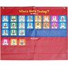 amzoya Attendance Pocket Chart with 72 Student Cards-Classroom Behavior Tracker