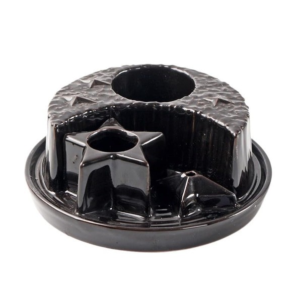 YYW Incense Burner Holder, 4 in 1 Ceramic Incense Holder