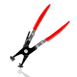 Hose Clamp Pliers Removal Tool Heavy Duty Wire Hose Pliers Tube Bundle Clamp Heavy Duty Auto Repairing for Car Water Pipe Ring-Type and Swivel Flat-Band Clamps