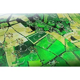 LITKO World War Two Miniature Wargames Battle of Britain Set Micro Aircraft Stands (18)
