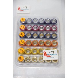 motoritec Variator Roller pack 16x13 3g ~ 8g for SYM DD50 Jolie 50 Dio 50 2T scooter US TX