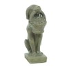 Solid Rock Stoneworks Dog with Basket in Mouth Concrete Statue,