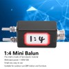 1:4 Mini Balun Suitable HF Shortwave Antenna for Outdoor QRP