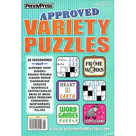 All New Approved Variety Puzzles Magazine