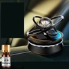 Car Aromatherapy Solar Energy Suspended Crystal Ball Rotating Car Aroma