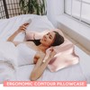 Hahafelt Cervical Neck Pillowcase (Only Pillowcase) Satin Pillow Cover with