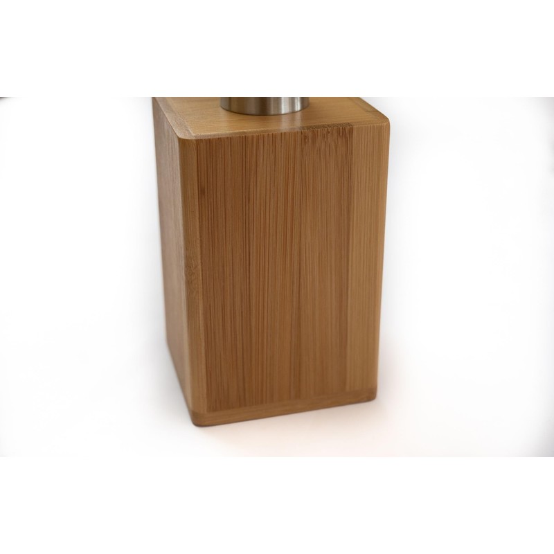 Bagnoxx Soap Dispenser Bamboo 200 ml Volume Pump Dispenser, Soap