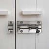 Door Bolt,2 Sets Stainless Steel Silder Door Latch Locks Sliding
