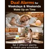 Sunrise Alarm Clock with Sound Machine - Wake Up Light,