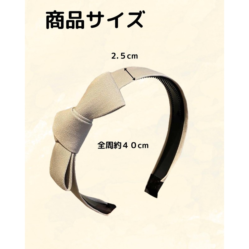 Headband Hair Accessory, Hair Clip, Stylish, Adult, Women's, Wide Ribbon,