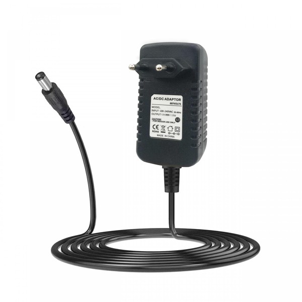 MyVolts 12 V EU Power Supply Compatible with Technics SX-KN650