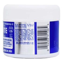 Crema Tepezcohuite Indio Papago Día Hipoalergénica Parabenos Fps15 60g
