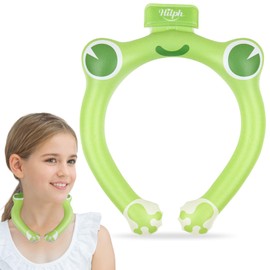 Hilph Nacken Kühlschlauch für Kinder, Kühlring für den Nacken, Nackenkühler für Gegen Hitze im Sommer, Kühlkragen für Outdoor-Arbeiter, Sport（Grüner）