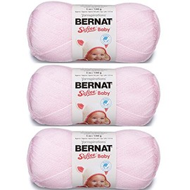 BERNAT SOFTEE BABY - PACK OF 3 BALLS - 140G EACH BALL - PINK