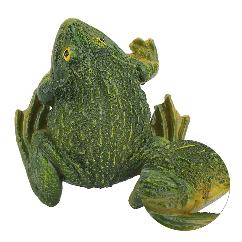 Hztyyier Toad Figurine Realistic Toad Figurine Lawn Garden Courtyard Ornaments