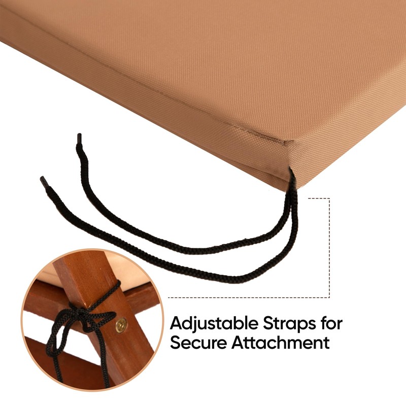 ASAB Waterproof Seat Pads for Dining Chairs Anti Slip Surface