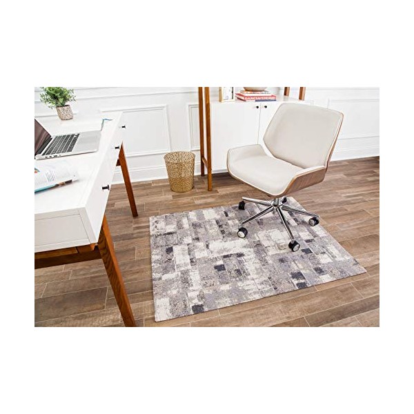 Anji Mountain Rug'd Collection Chair Mat for Hard Surfaces and
