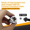 FIFIBANG E-Torx Star Socket Set E4, E5, E6, E7, E8,