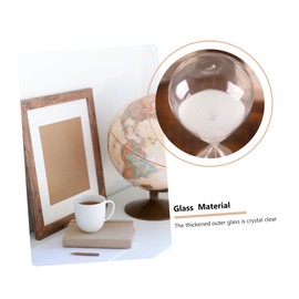 CIYODO Transparent Glass Timer Sand Clock for Home Decor Design Base for Boys and Girls Playtime and Home Decoration