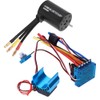 3650 Motor and ESC, 1/10 RC Car Accessories 3100KV Motor