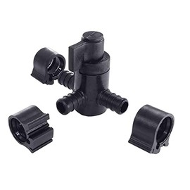PEXLOCK 30910 Bypass Valve, 1/2", Black