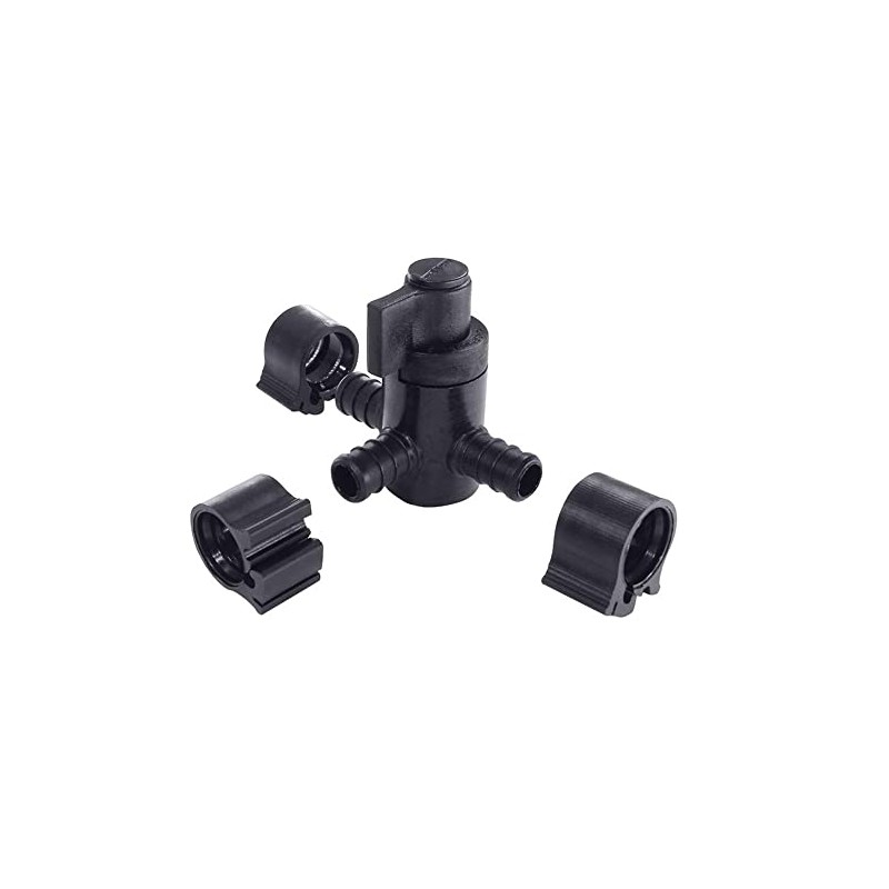 PEXLOCK 30910 Bypass Valve, 1/2", Black