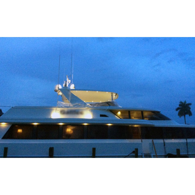 Dr. LED Saturn Ring Marine LED Recessed Light Blue /