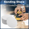 INFINAUTO Sanding Discs, 4.92" 320 Grit Automotive Repair Round Hook