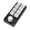 Mini 8 Key Keypad with Knob Hot Swappable Blue Switch