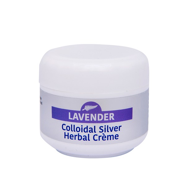 Colloidal Health Solutions - Colloidal Silver Herbal Creme 50g - Lavender