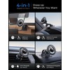 LISEN MagSafe Car Mount - Strong Magnetic Phone Holder for