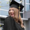 Endea Graduation Double Color Tassel with Gold Date Drop (Dark