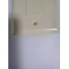 CABLE MAID INC. Off white Face plate off centered. WP-W(OFFSETCEN