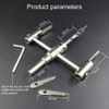 40-120mm Adjustable Circle Hole Cutter Hole Saw Drill Bit Round