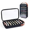 Luxtude Travel Sunglasses Organizer Case for Women Men, Glasses Case