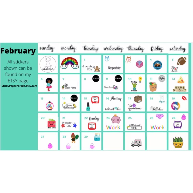 Homemade Dentist Appointment Planner Stickers #92 / Planner Stickers / Journal