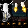 Eliteemo LED Canopy and Umbrellas Lights, 23 Ft LED Outdoor