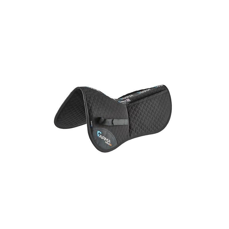 Shires ARMA Corrective Half Pad (Black, 17" - 18")