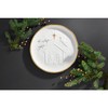 Mud Pie Round Beaded Nativity PLATTERS & Trays, 12" dia,